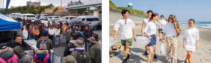 蝶理「ECO BLUE R」×サーフィン日本代表「波乗りジャパン」